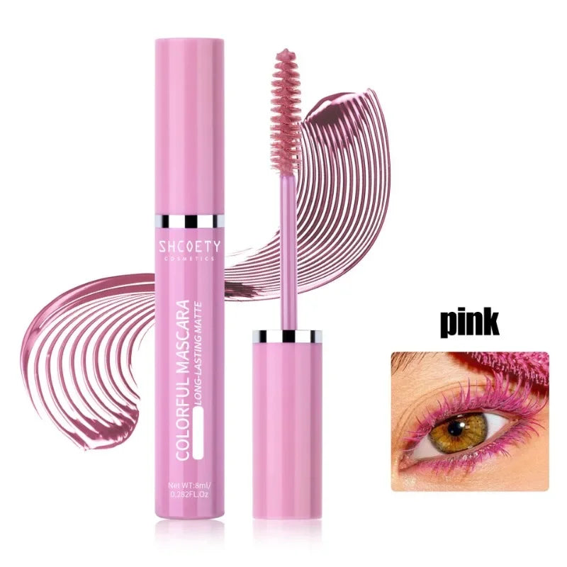 Colorful Waterproof Curling Mascara