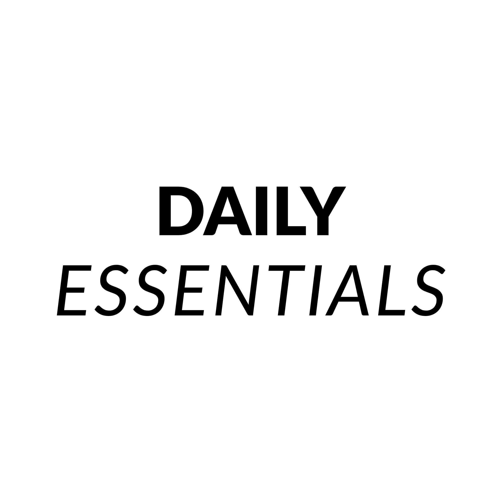 Daily Essentials
