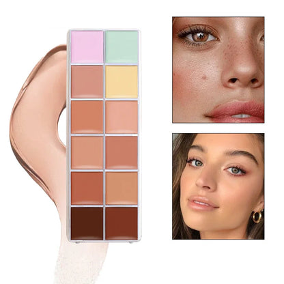 12‑Shade Nude Concealer Palette