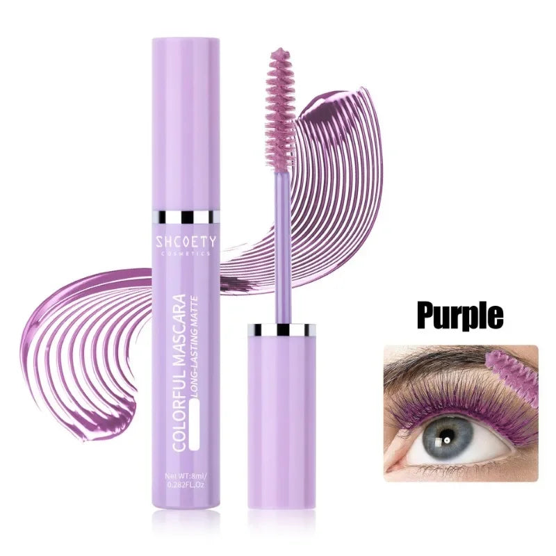 Colorful Waterproof Curling Mascara